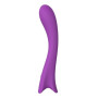 Silicone Vaginal Rechargeable Vibrator Massager Stimulator Phallus Dildo Vibrating Plot Clit Purple