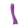 Vibratore realistico vaginale anale dildo fallo vibrante stimolatore in silicone plot real wave