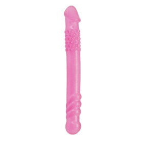 Realistic vaginal phallus double anal dildo cock pink mini sex toy woman