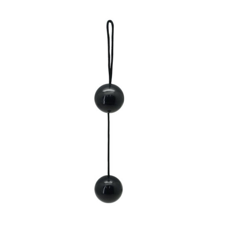 Double black vaginal balls geisha stimulator massager vibrating egg