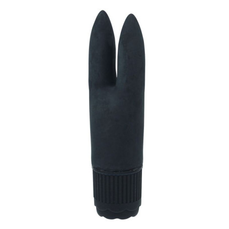 Black Silicone Silicone Stimulator Double Clitoral Vibrator Black Woman Sex Toy