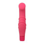 Silicone Vibrating Pink Vaginal Dildo Waterproof Vibrator for G-spot