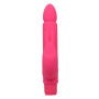Double vibrating rabbit vibrator with pink phallus clitoral stimulator