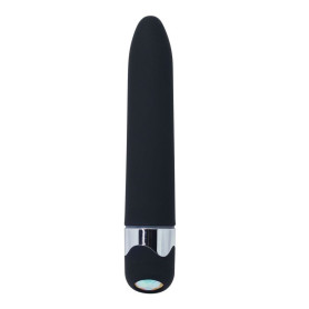 Vibratore sex toys vaginale nero stimolatore fallo vibrante black slim