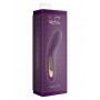 Vaginal Vibrator Stimulator for G-Point Dildo Rechargeable Waterproof Sex Toys Purple