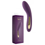 Vaginal Vibrator Stimulator for G-Point Dildo Rechargeable Waterproof Sex Toys Purple