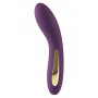 Vaginal Vibrator Stimulator for G-Point Dildo Rechargeable Waterproof Sex Toys Purple