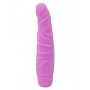 Vibratore vaginale anale pink realistico fallo dildo vibrante in silicone slim sex toys