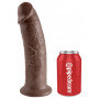 Do it maxi big king cock realistic vaginal big dildo with 10 brown suction cup