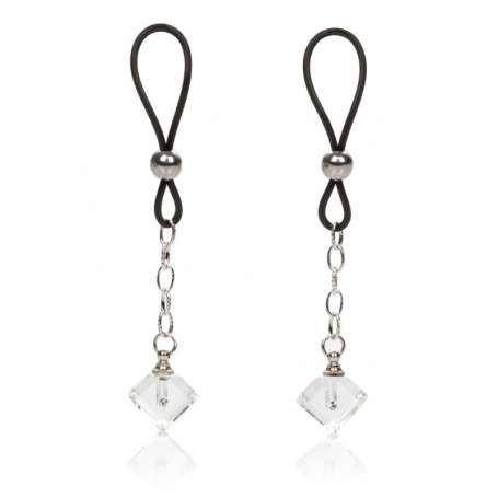 Tighten Nipple Pullers Nipples Clamps Stimulator Pliers Fetish Kit Set Sexy for Bondage Diamond