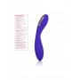 Vibrator Vaginal Anal Stimulator Dildo Phallus in vibrating silicone with electric discharge impulse