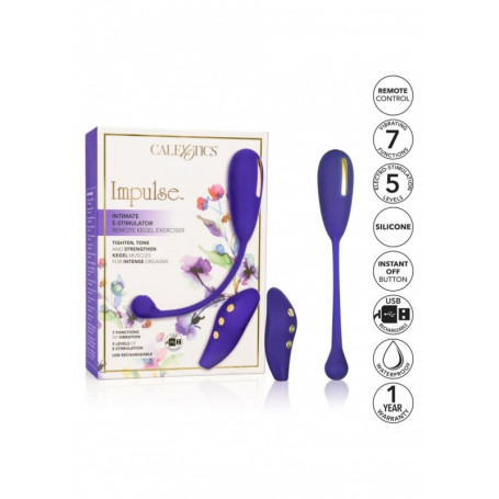 Vaginal stimulator egg with electric shock vibrator massager with remote control