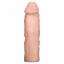Guaina fallica prolunga per il pene indossabile sex toys uomo Danny D Extension Enhancer