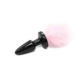 Plug anal black butt dildo with tail pink pink phallus anal black maxi sex toys man and woman
