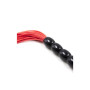 Fringed whip several flogger red mini red whip bondage fetish spanking