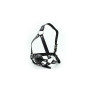 Face harness with bite head harness ball gag fetish bondage black constrictive black