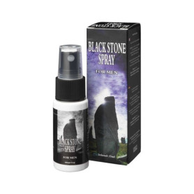 Ritardante contro eiaculazione precoce spray black stone for man