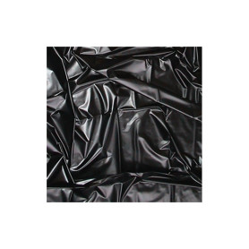 BEDSPREAD TOWEL IN LATEX SEXMAX WETGAMES 180 X 220 CM BLACK
