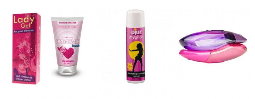 Sexual stimulants to give a greater feeling of pleasure to sex