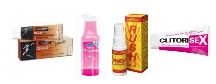 Wide range of sexual enhancers stimulant creams for him and her